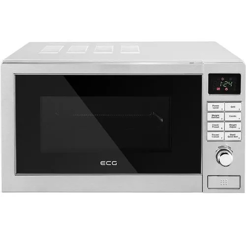 Cuptor cu microunde incorporabil ECG MTD 2081 VGSS, 20 litri, 1200 W, 5 niveluri de putere, 9 programe - imagine 3