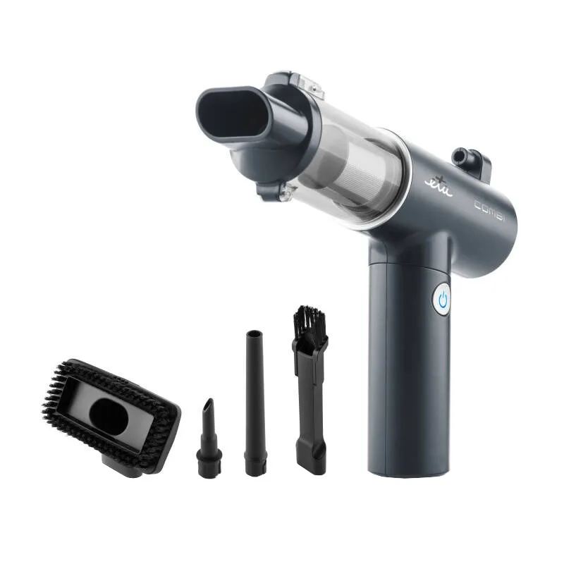 Aspirator de mana multifunctional ETA COMBI 0426 90000, motor BLDC digital 110 W, Li-Ion 10.8 V / 2000 mAh, negru