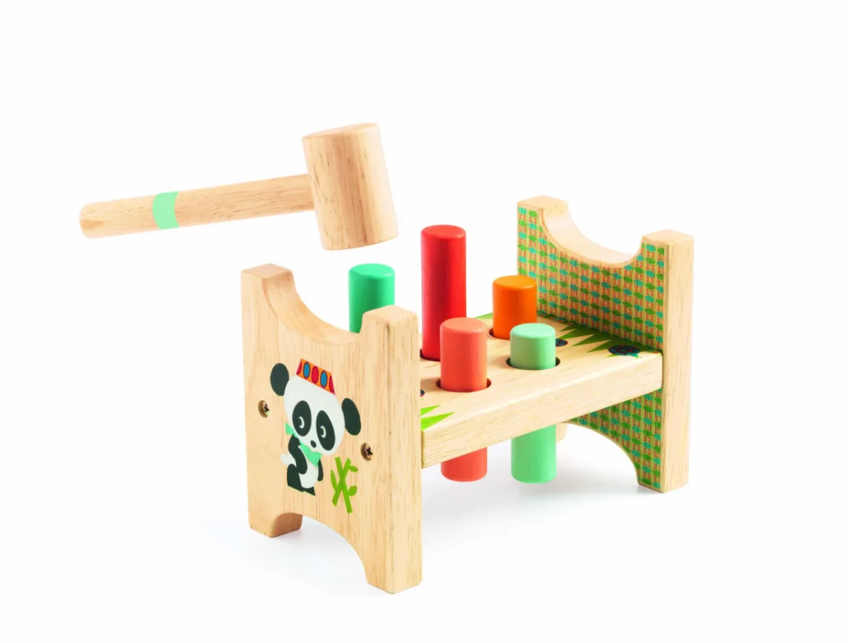 Banc de lucru bebe Taptap, Djeco - imagine 2