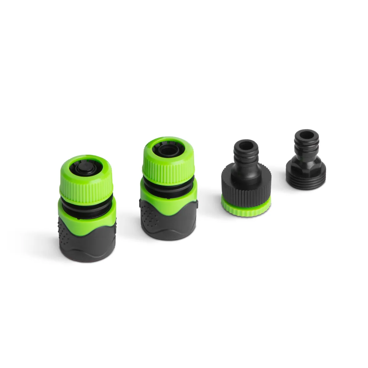 Set pistol irigare 8 functii, duza reglabila, conectori inclusi, cuplare rapida, furtun 1/2 - imagine 3