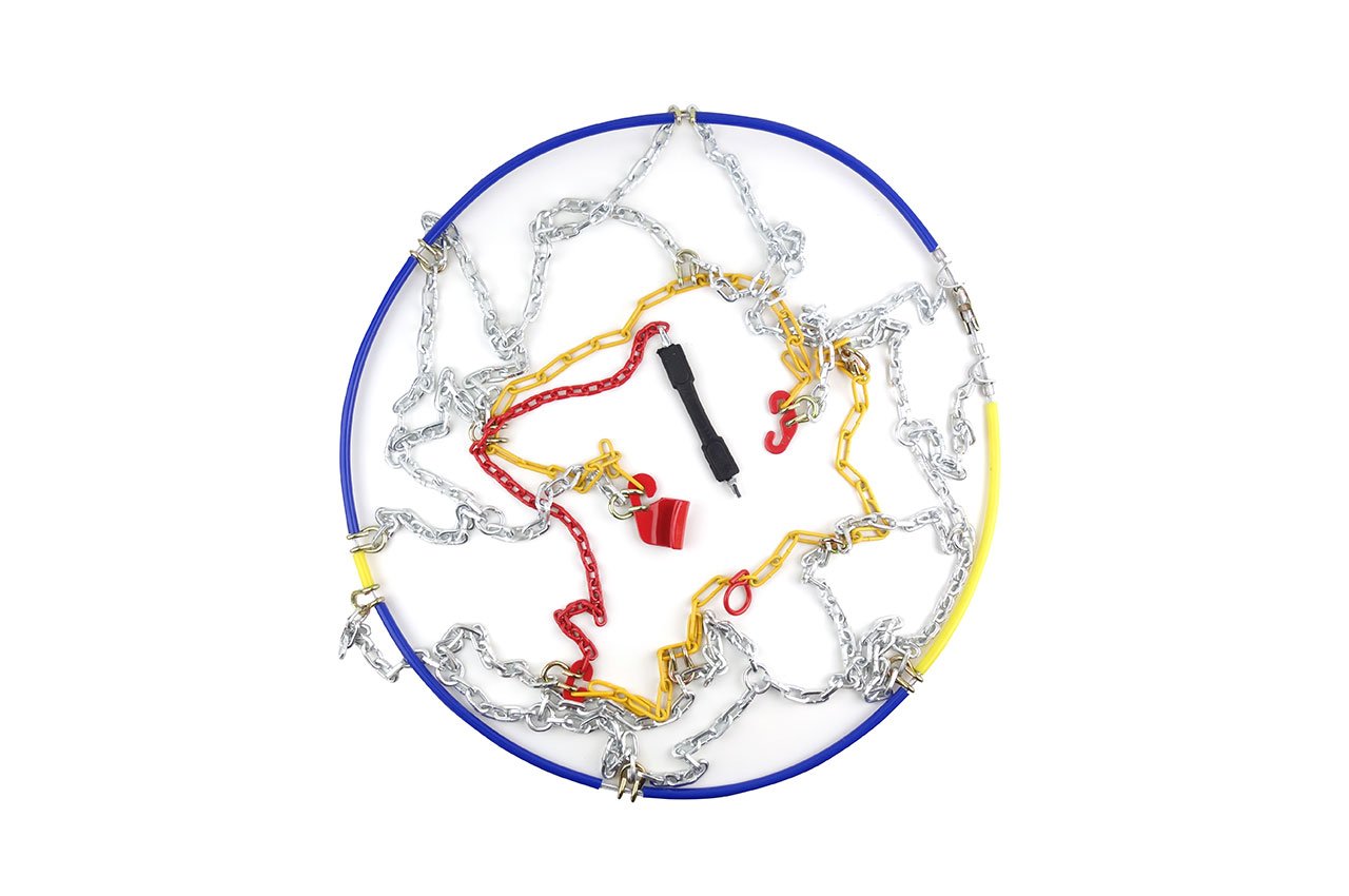 set 2 lanturi de zapada pentru autoturisme cu zale de 12mm, kn-120 3 Set 2 Lanturi de Zapada pentru autoturisme cu zale de 12mm, KN-120 - imagine 3