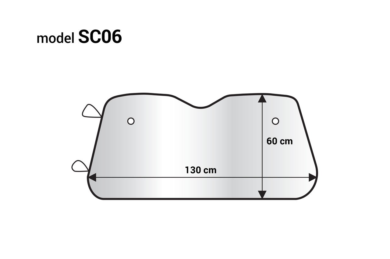 parasolar parbriz argintiu din spuma epe 130x60 cm 3 Parasolar parbriz argintiu din spuma EPE 130x60 cm - imagine 3