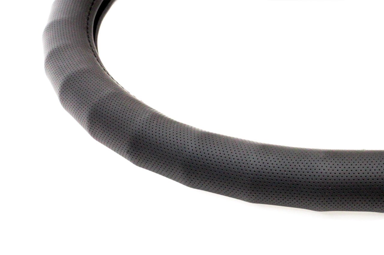 husa volan neagra waves swc-14-m (37-39cm) 3 Husa volan neagra Waves SWC-14-M (37-39cm) - imagine 3
