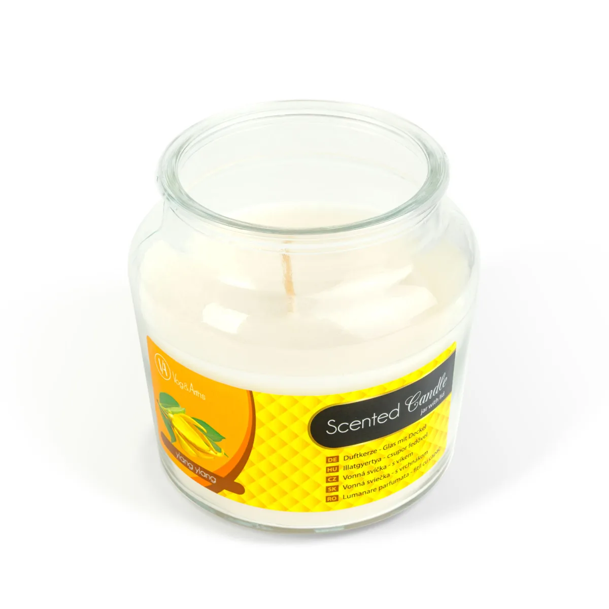 Lumanare parfumata borcan cu capac, Ylang Ylang, 310 g - imagine 2