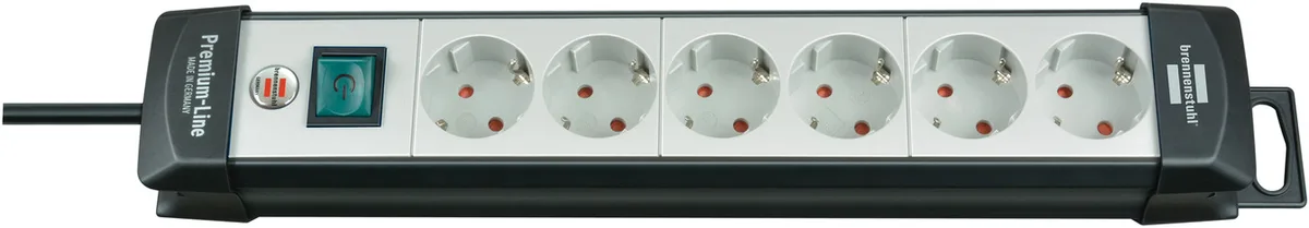 Prelungitor Brennenstuhl Premium-Line 6 prize, Intrerupator, 3m