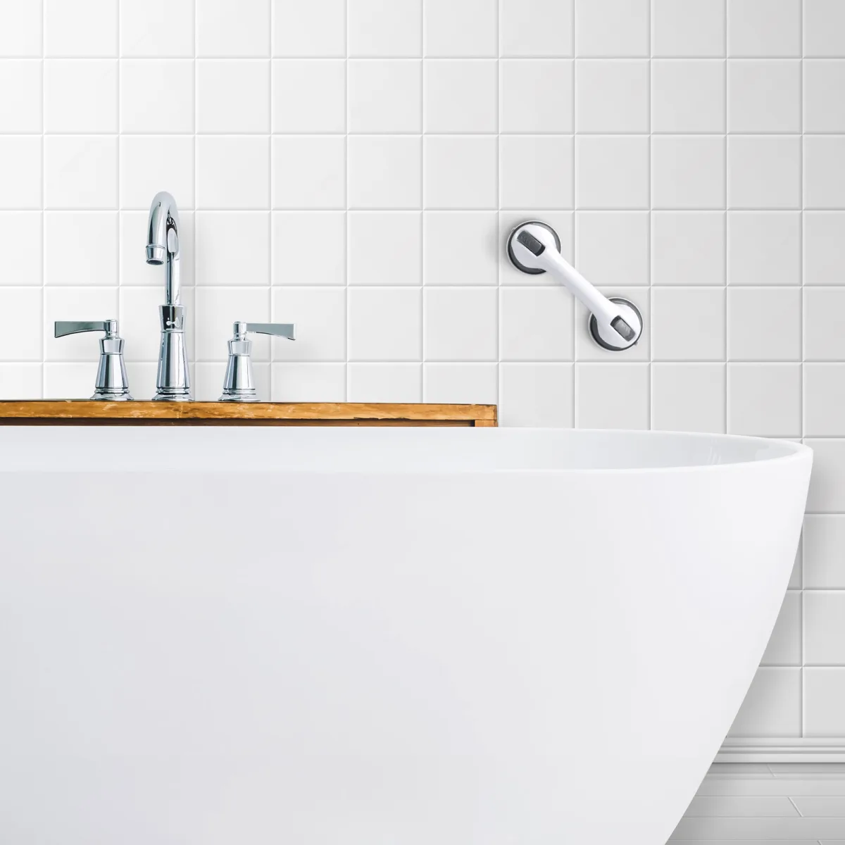 Maner siguranta baie cu ventuze 30 cm, bara sprijin cada si dus, suport antialunecare - imagine 3