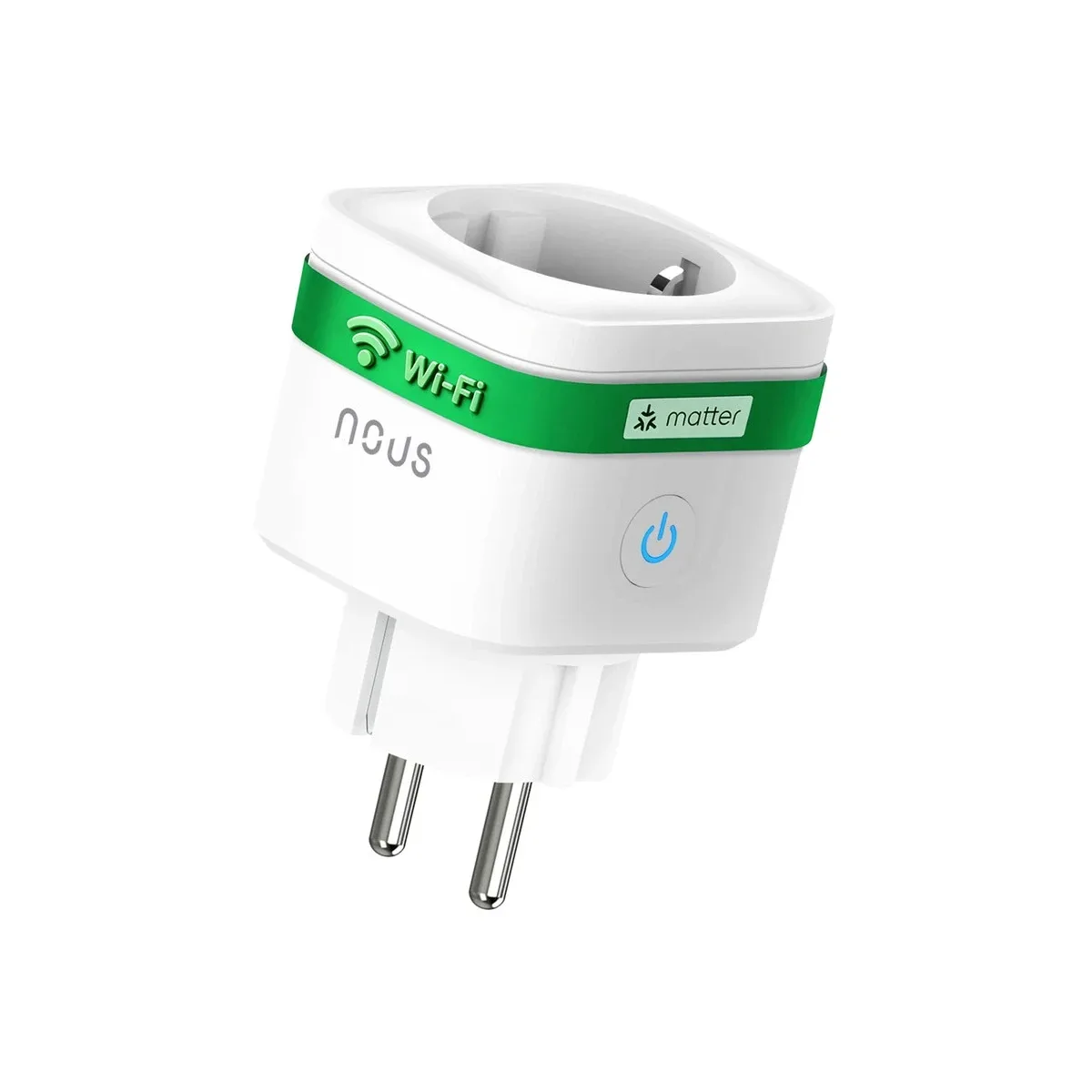 Priza SMART NOUS A7M Matter, Wi-Fi, 16A, 3680W, monitorizare consum energie, compatibila Apple Home, Alexa, Google Assistant, SmartThings