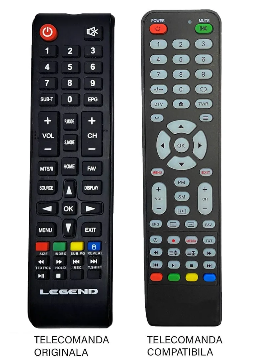 Telecomanda compatibila pentru televizor Legend EE-T32S07