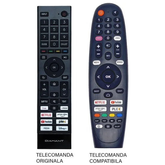 Telecomanda KNTECH pentru LED DIAMANT, VORTEX