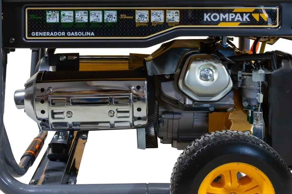 Generator pe benzina KOMPAK K9000E, 8.3 kW, monofazat, pornire electrica - imagine 3