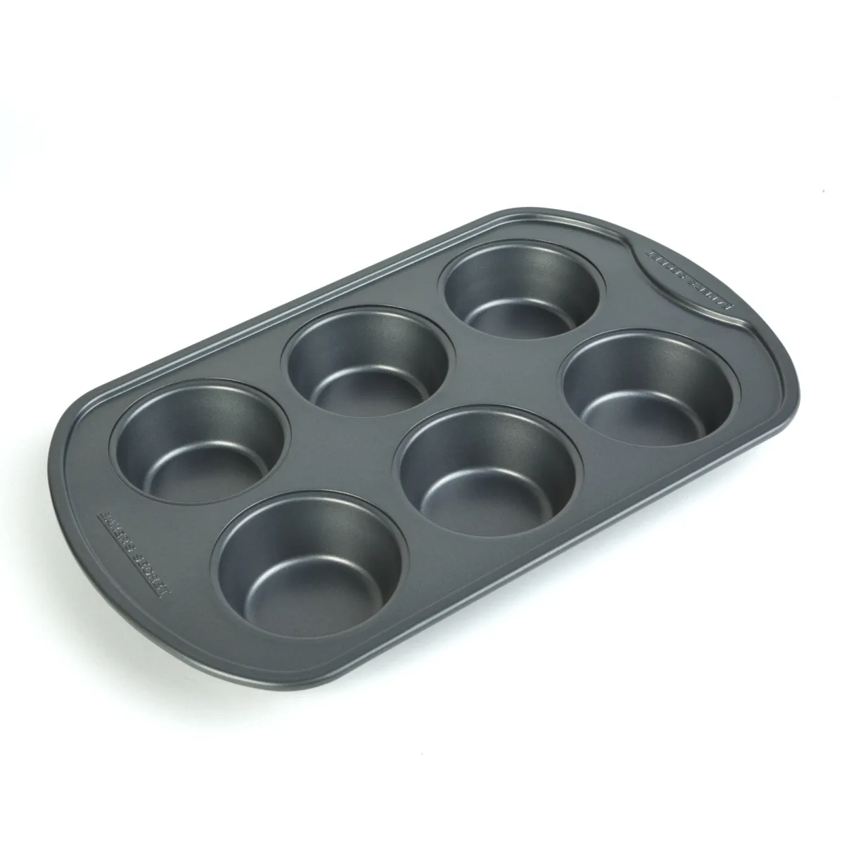 Tava briose Baker's Secret 6 forme 31.3 x 18.6 x 3.6 cm, tava muffin antiaderenta pentru cuptor