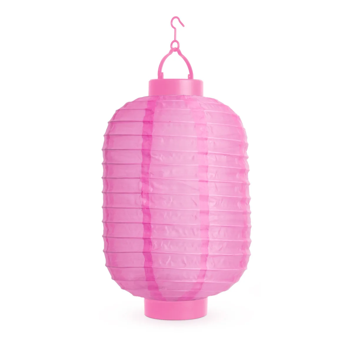 Lampion solar, LED, Ø21 cm, alb rece, pentru gradina/ terasa/ balcon, decor exterior, 3 culori - imagine 4
