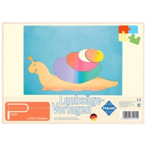 Pebaro 319/1S, Sablon din lemn, melc, pentru traforaj, dimensiunea A4