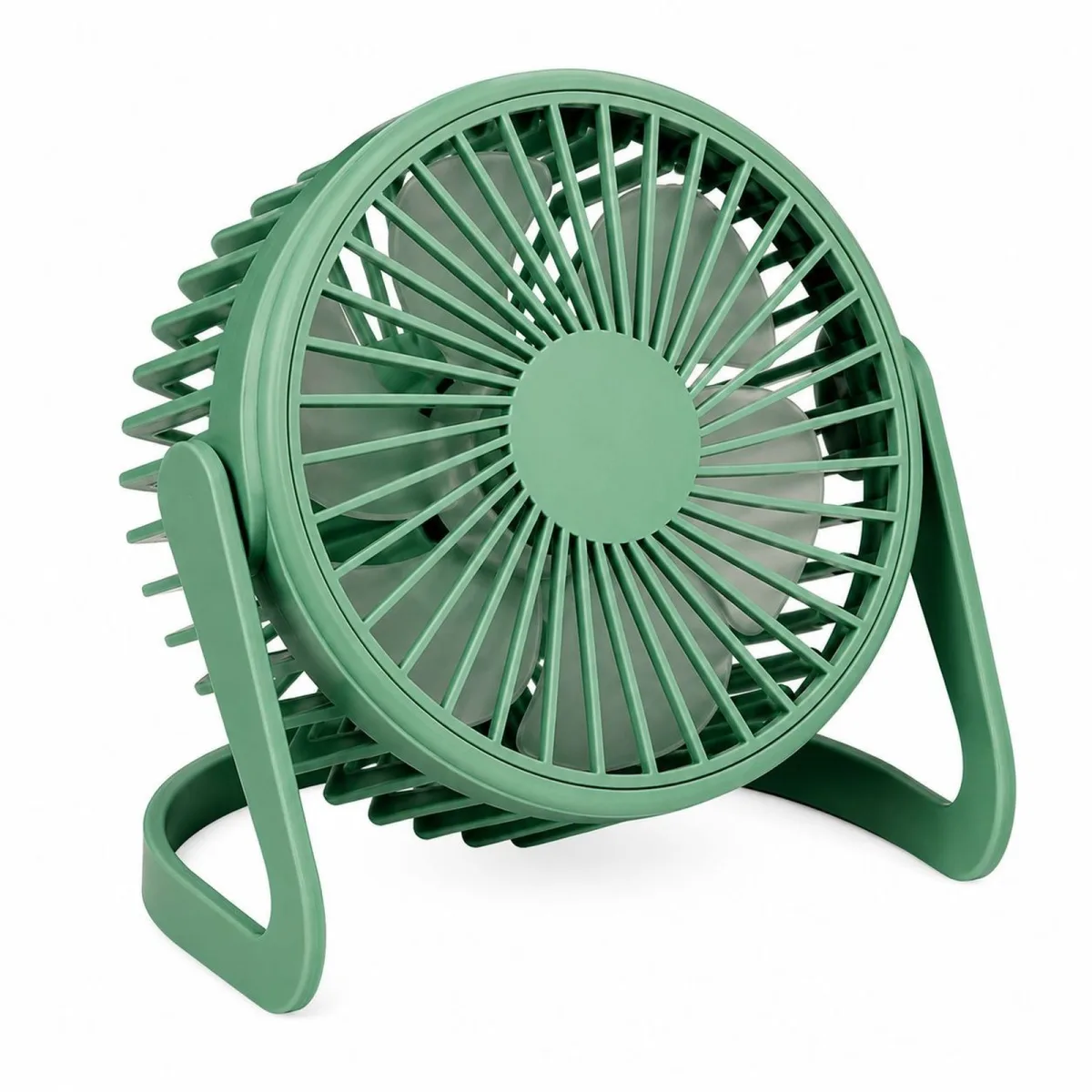 Ventilator de birou USB, Ø13 cm, 5V, înclinabil, 4 culori disponibile