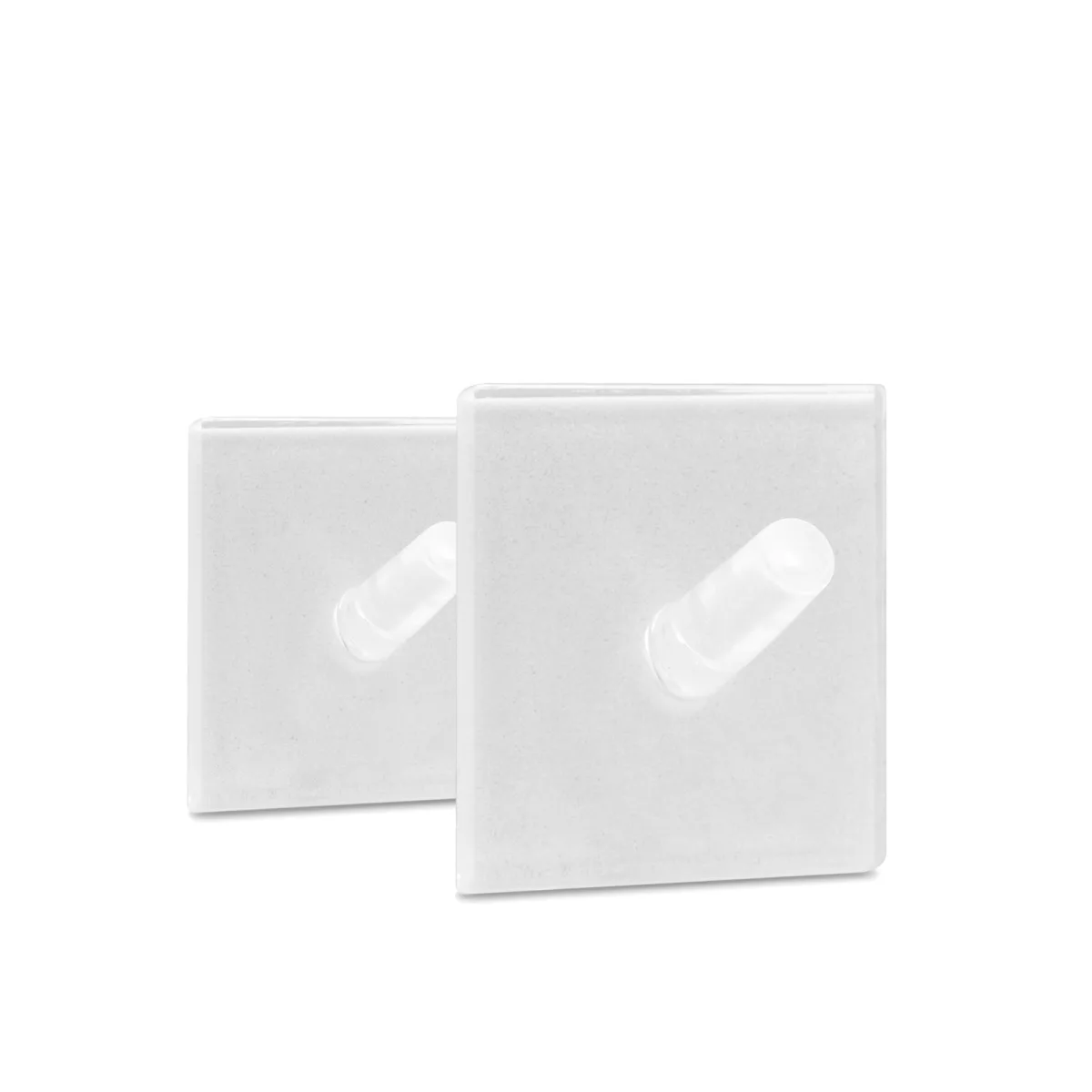 Suport perete autoadeziv transparent, 5 cm, montaj fara gaurire, polistiren