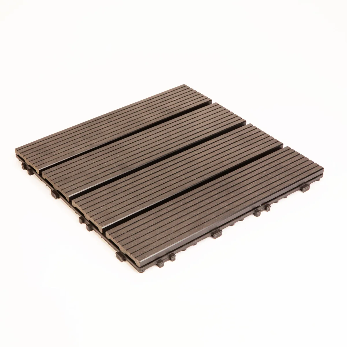 Placaj terasa WPC, 30x30 cm, set dale, modulare exterior, pardoseala antiderapanta