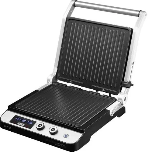 Contact grill ECG KG 1000 Gourmet, 1650–2000 W, 2 termostate independente - imagine 3