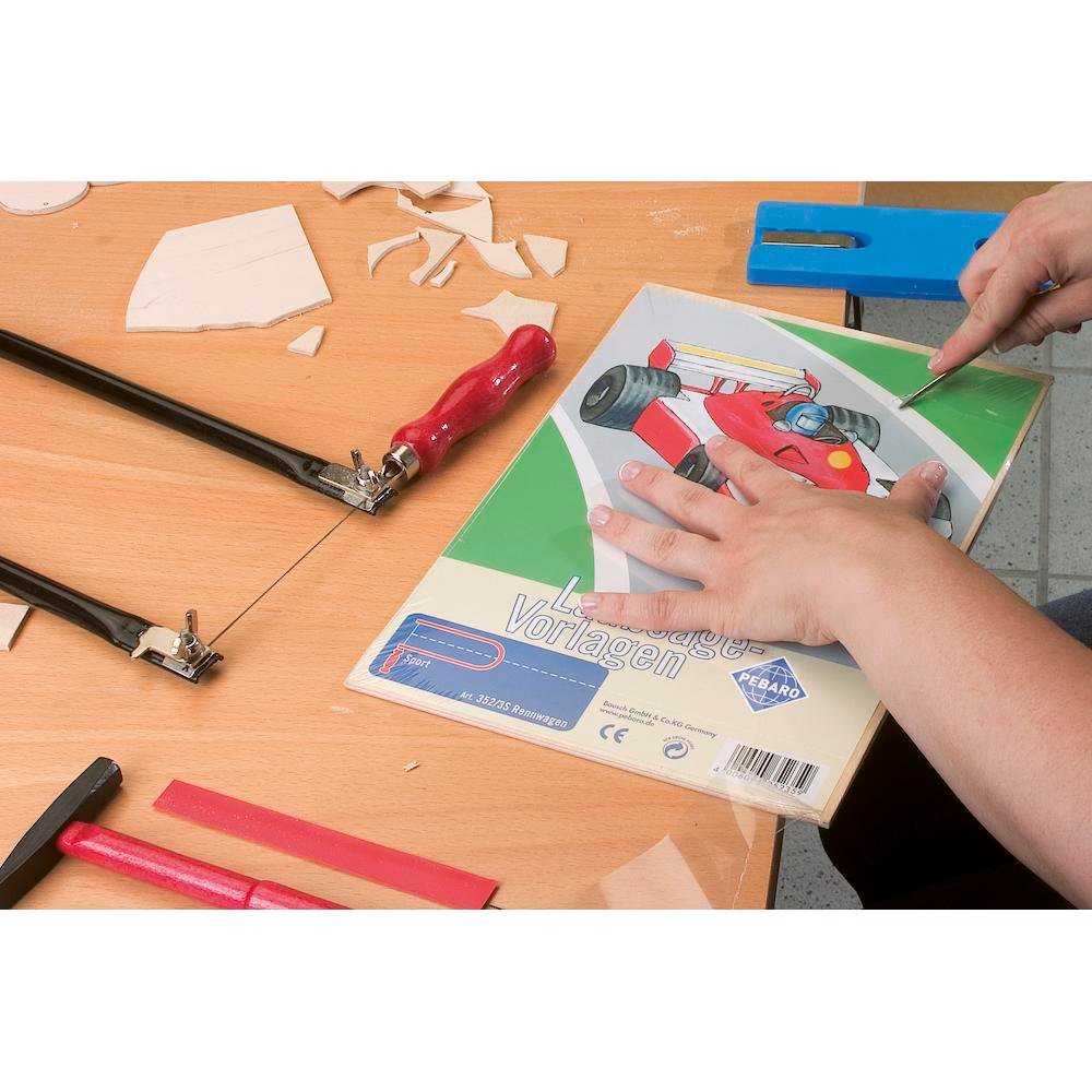 pebaro 347s, sablon din lemn, elefant, pentru traforaj, dimensiunea a4 3 Pebaro 347S, Sablon din lemn, elefant, pentru traforaj, dimensiunea A4 - imagine 3