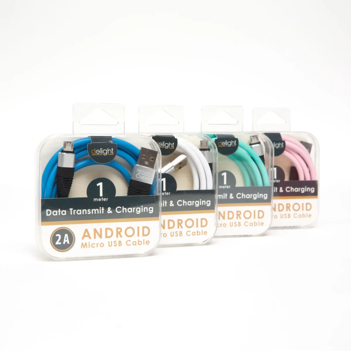 Cablu microUSB 1m silicon incarcare si transfer date 2A compatibil Android camere MP3 - imagine 6
