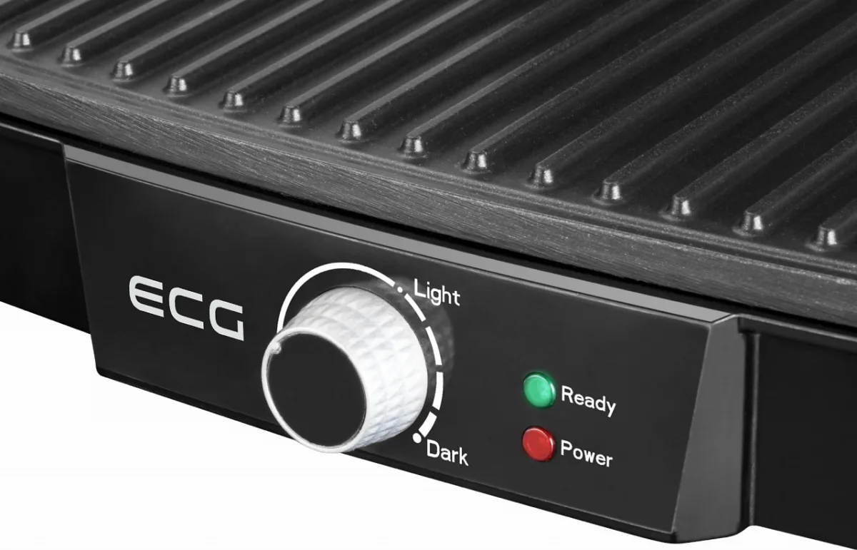 Grill electric ECG KG 100, 2000 W, 3 tipuri de gatire, deschidere 180º - imagine 10