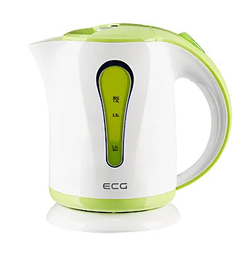 Cana electrica fierbator ECG RK 1022 verde, 1 L, 1100 W, plastic de calitate BPA FREE - imagine 5