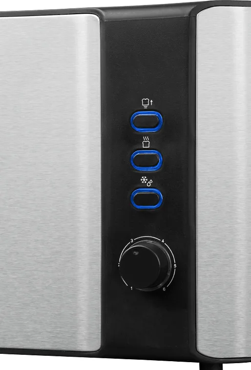 Prajitor de paine ECG ST 10630 inox , 1000 W, 2 felii, 6 niveluri rumenire - imagine 11