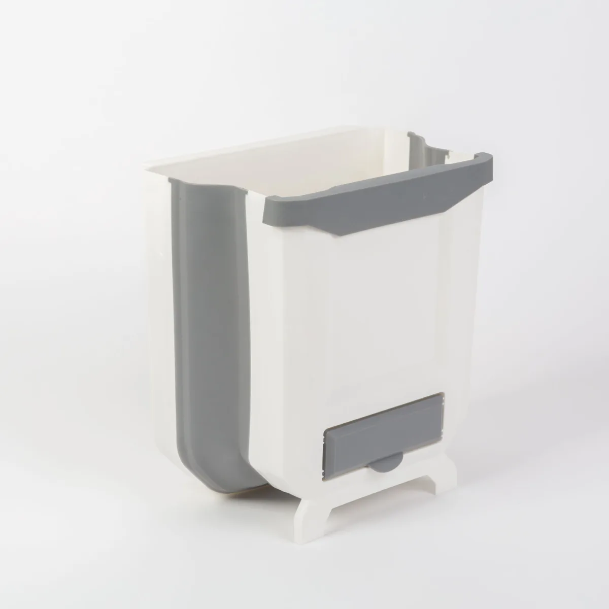Cos de Gunoi Suspendat pentru Dulap, 24 × 16 × 26 cm, Alb