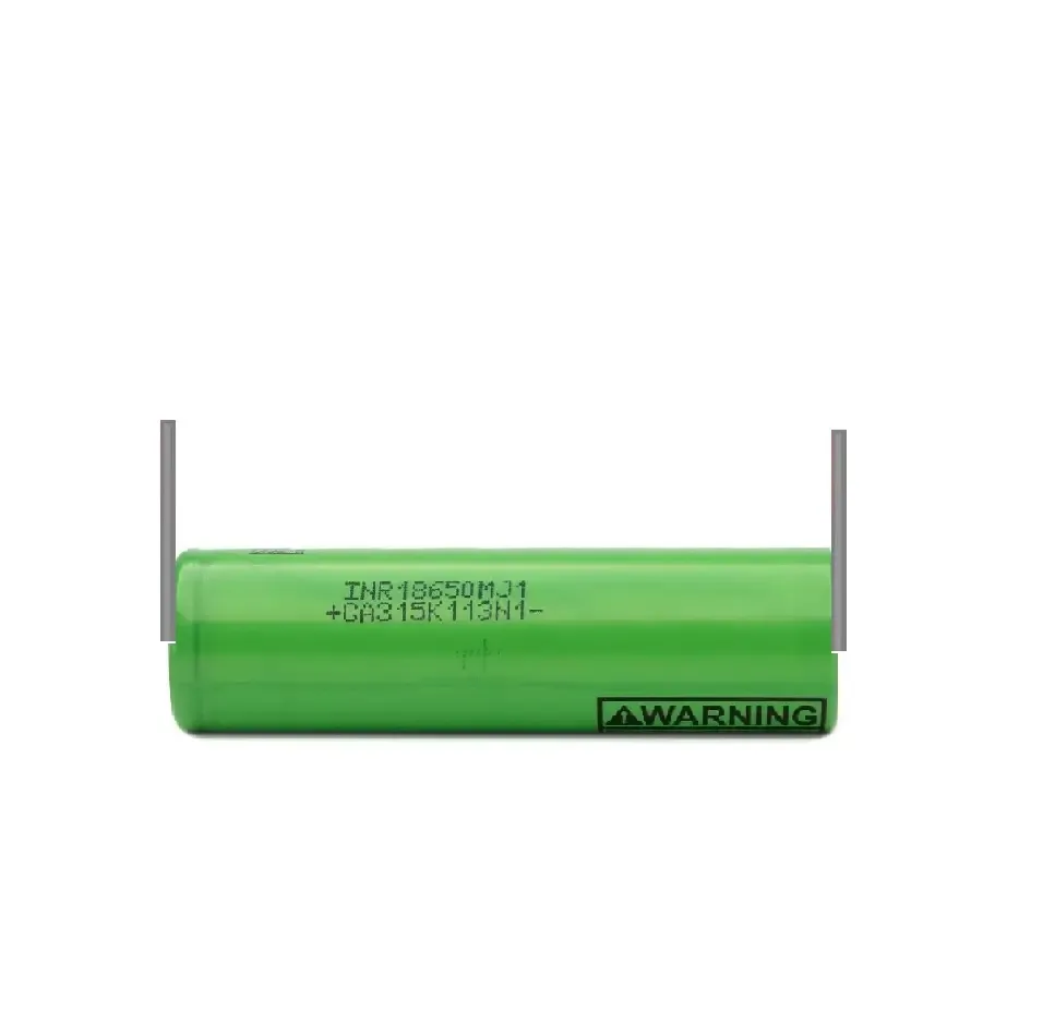 Acumulator LI-ION LG INR18650MJ1-U 3500mAh 10A cu lamele sudate in U