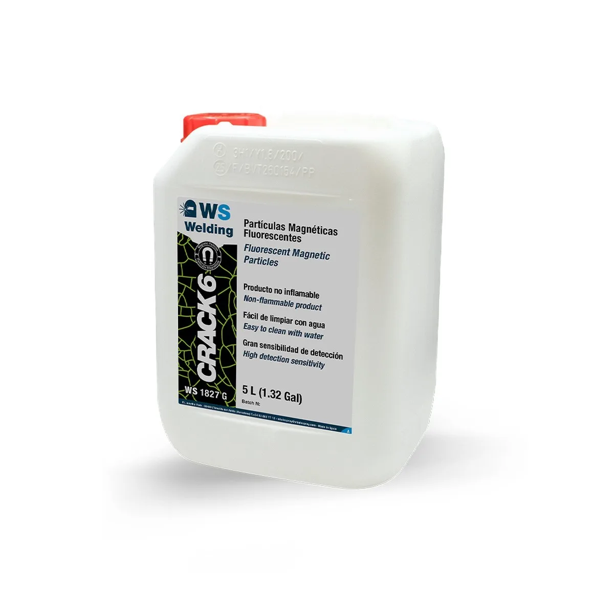 Particule magnetice fluorescente WS 1827 G Crack 6, bidon 5 L