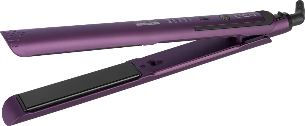Placa de indreptat parul ECG Modifica Straight Chiara 48 W, 150-230°C, invelis ceramic, 5 niveluri de temperatura, violet - imagine 2