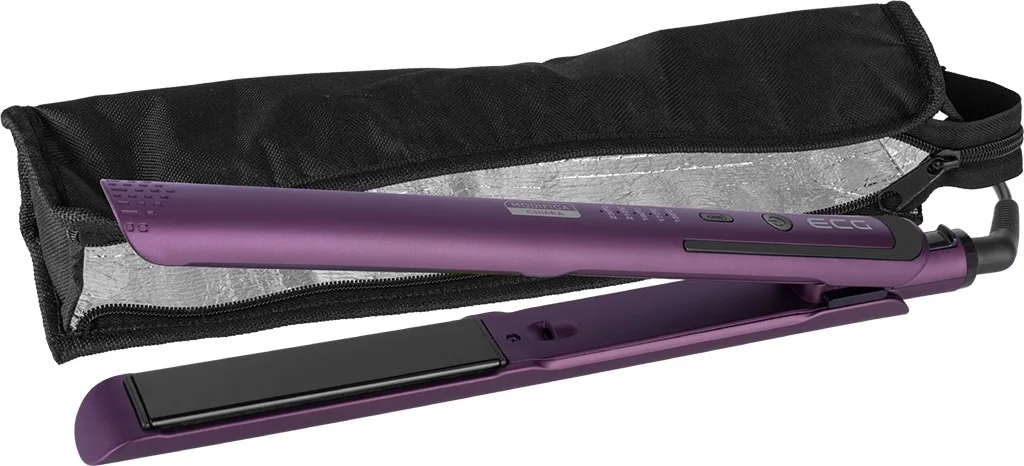 Placa de indreptat parul ECG Modifica Straight Chiara 48 W, 150-230°C, invelis ceramic, 5 niveluri de temperatura, violet - imagine 10