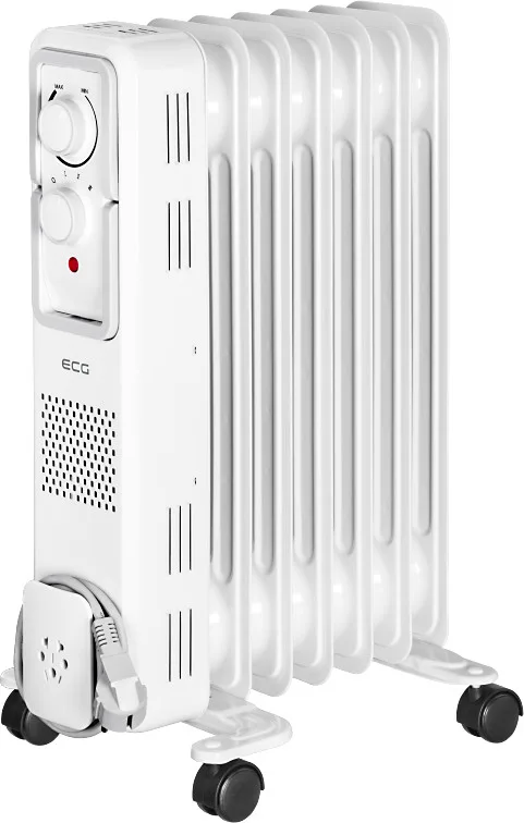 Calorifer electric cu ulei ECG OR 1570, 7 elementi, 1500 W, 3 trepte de putere - imagine 4