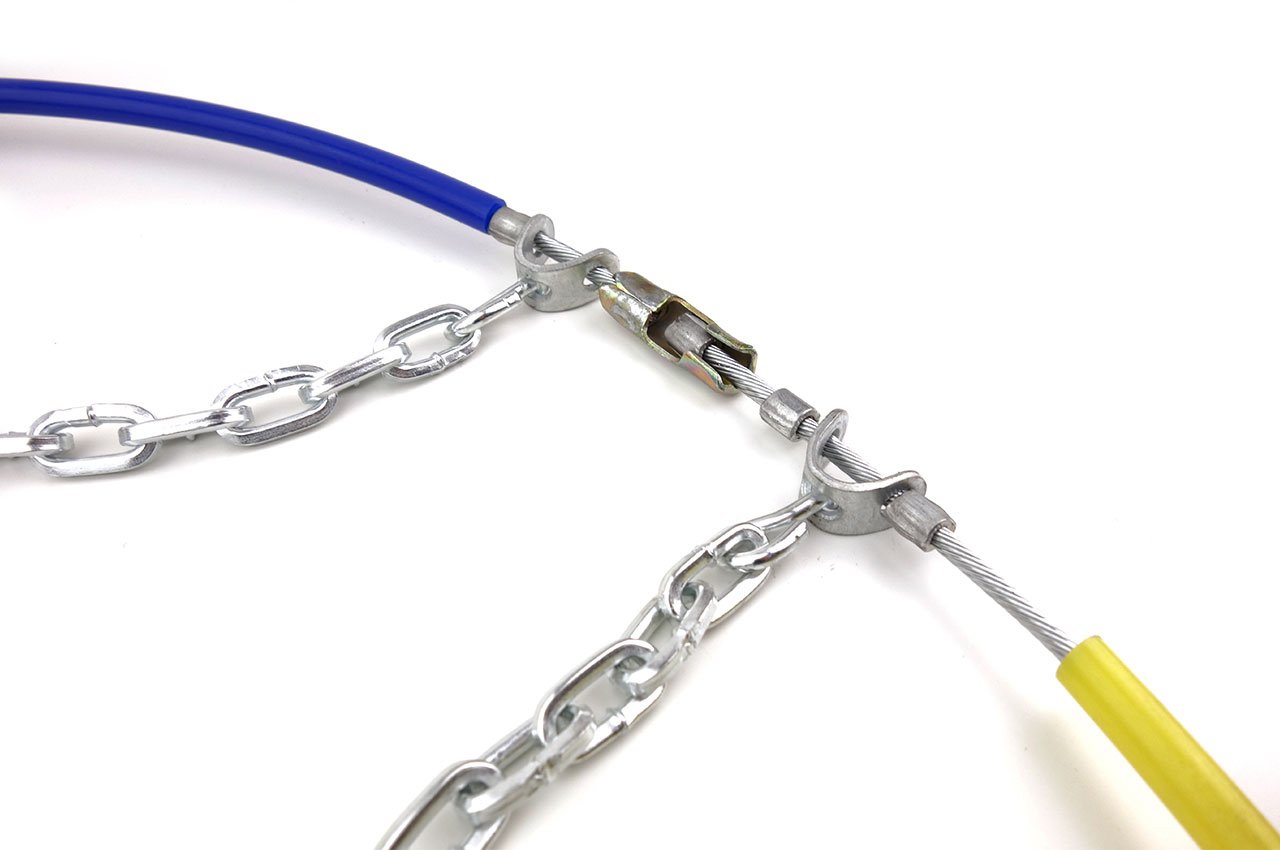 set 2 lanturi de zapada pentru autoturisme cu zale de 12mm, kn-120 4 Set 2 Lanturi de Zapada pentru autoturisme cu zale de 12mm, KN-120 - imagine 4