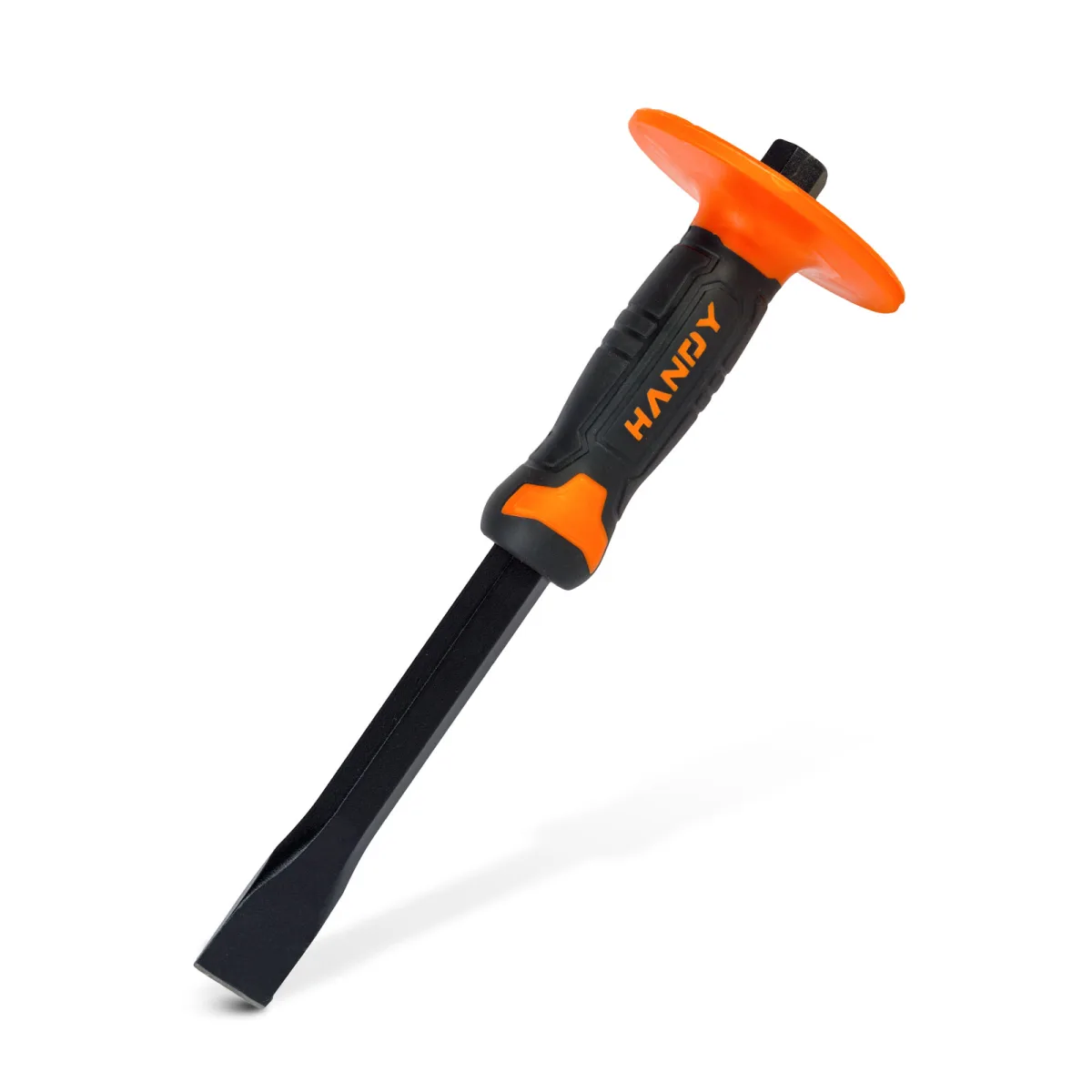 Dalta rece pentru metal, 300 mm latime, tais 18 mm, cu maner ergonomic si scut protectie, otel aliat