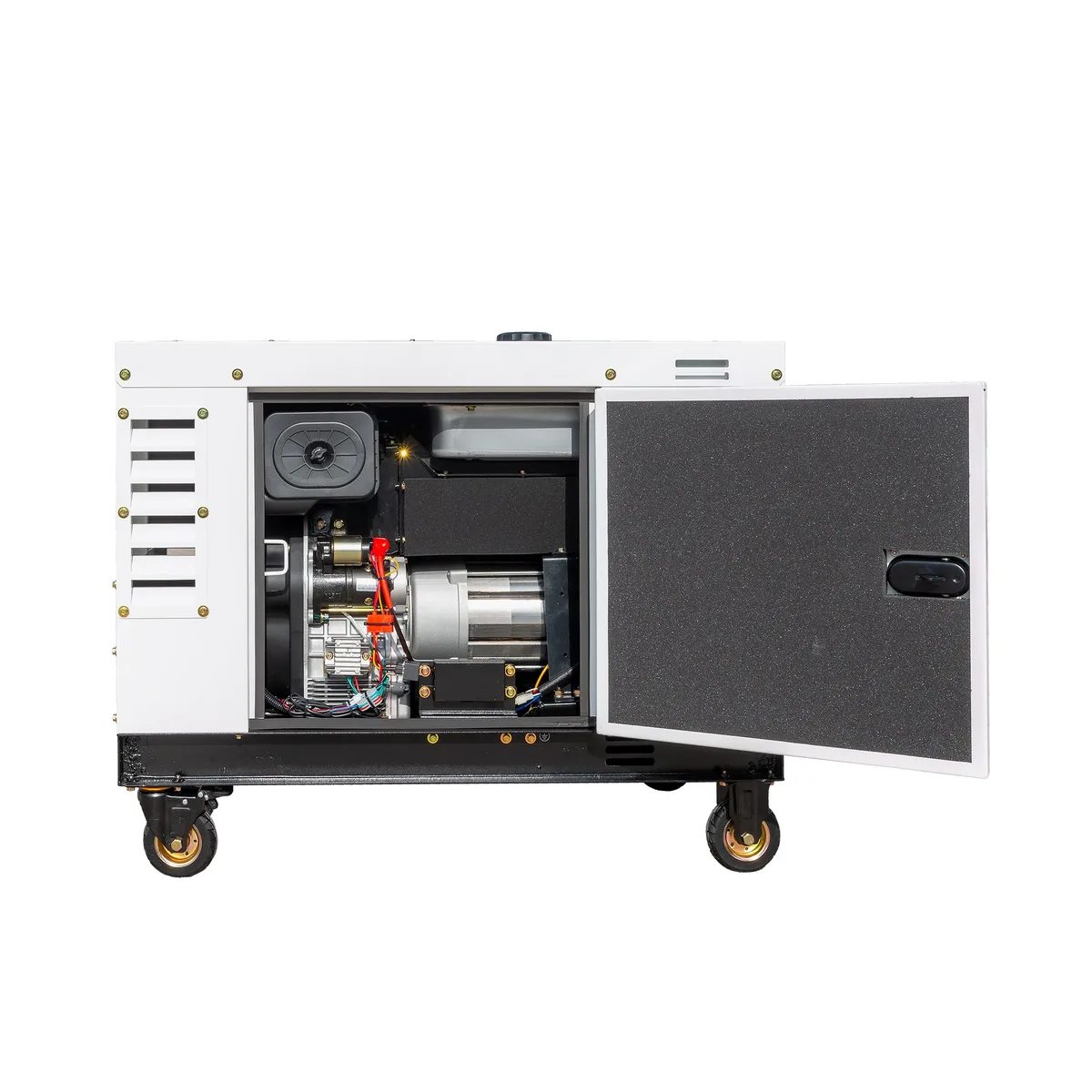 Generator diesel monofazat ITC Power DG10500SE, 8,5 kW, controller DC30, insonorizat - imagine 22
