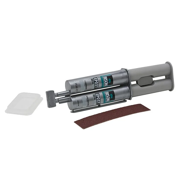 Adeziv epoxidic pentru metal 24 ml, rezistent la apa si temperaturi extreme, pentru reparatii puternice