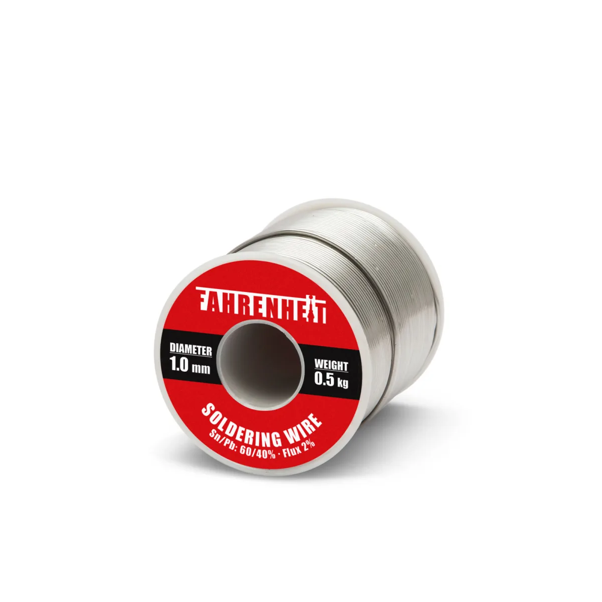 Staniu de lipit profesional 1 mm 0.5 kg Sn60 Pb40 cu flux 2% pentru electronica