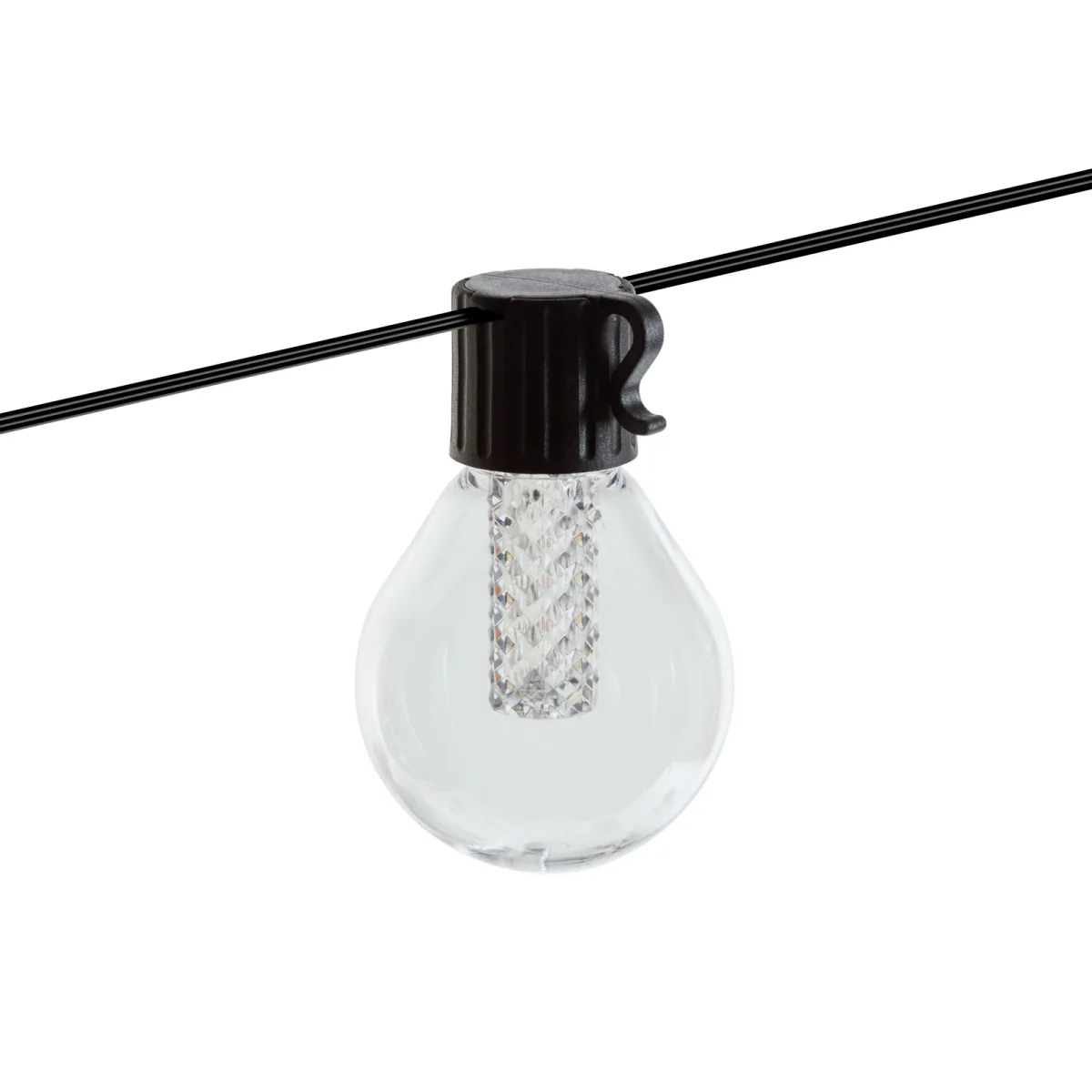 Sir luminos solar inteligent 15 LED, 7.5 m, Bluetooth, lumina reglabila, exterior IP65 - imagine 3