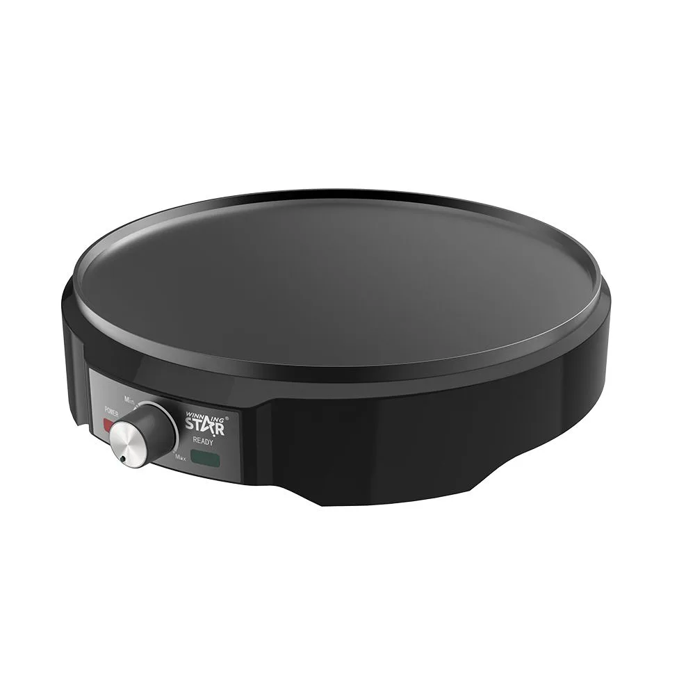 Aparat clatite electric WinningStar 1200W, tigaie electrica pentru clatite cu suprafata antiaderenta 30cm