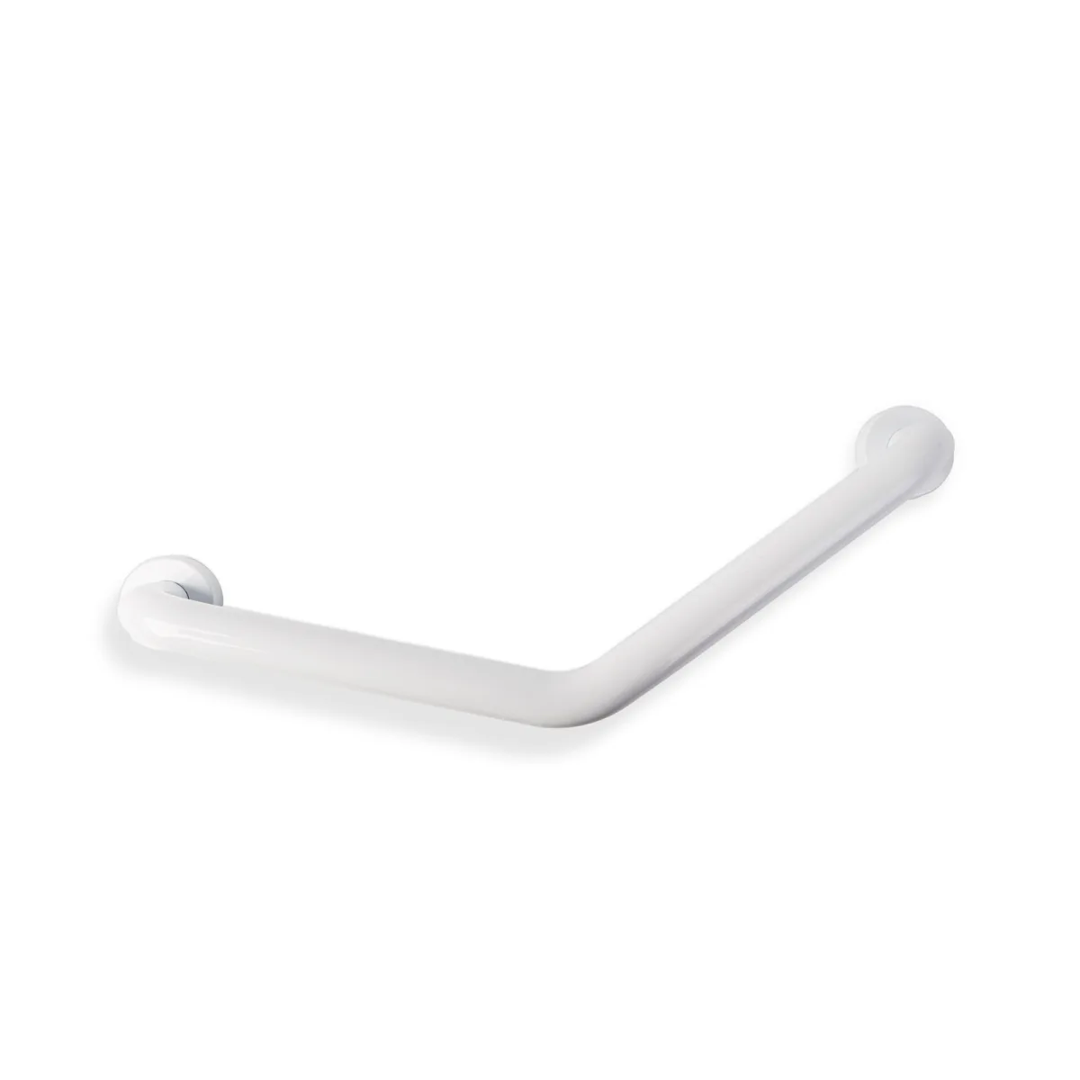 Maner siguranta baie inox 45 grade, bara sprijin cada si dus, suport perete 25+25 cm - imagine 4