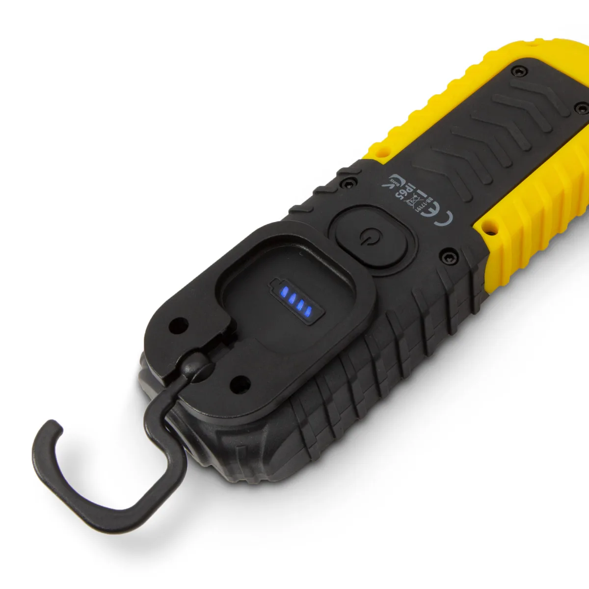 Lampa lucru LED COB 2 in 1, 400 lumeni, acumulator 2000 mAh, Type C, magnet, carlig, lanterna IP44 - imagine 4