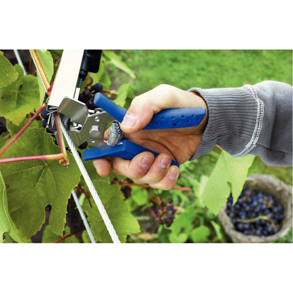 cleste pentru vita de vie pro lig175, functional cu inele c75, 6-18 si c85, 6-20mm rapid 40107754 2 Cleste pentru vita de vie PRO LIG175, functional cu inele C75, 6-18 si C85, 6-20mm Rapid 40107754 - imagine 2