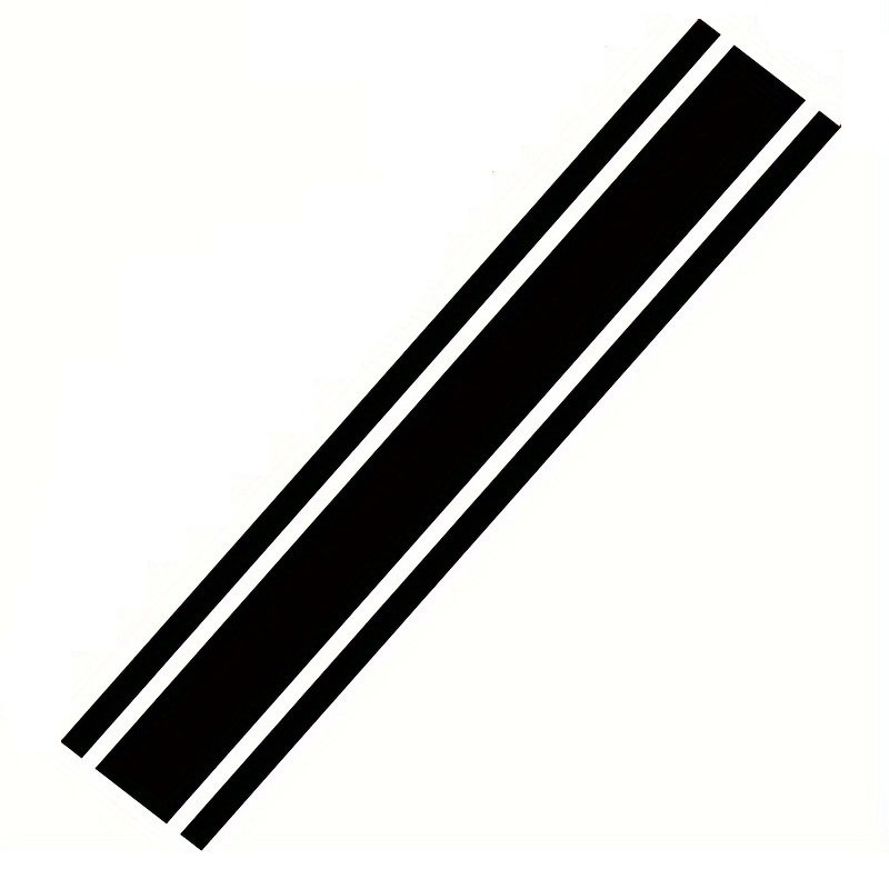 sticker autoadeziv tuning, model "triple stripes", dimensiune 125 x 22 cm, culoare alba 3 Sticker autoadeziv Tuning, model "Triple Stripes", dimensiune 125 x 22 cm, culoare Alba - imagine 3