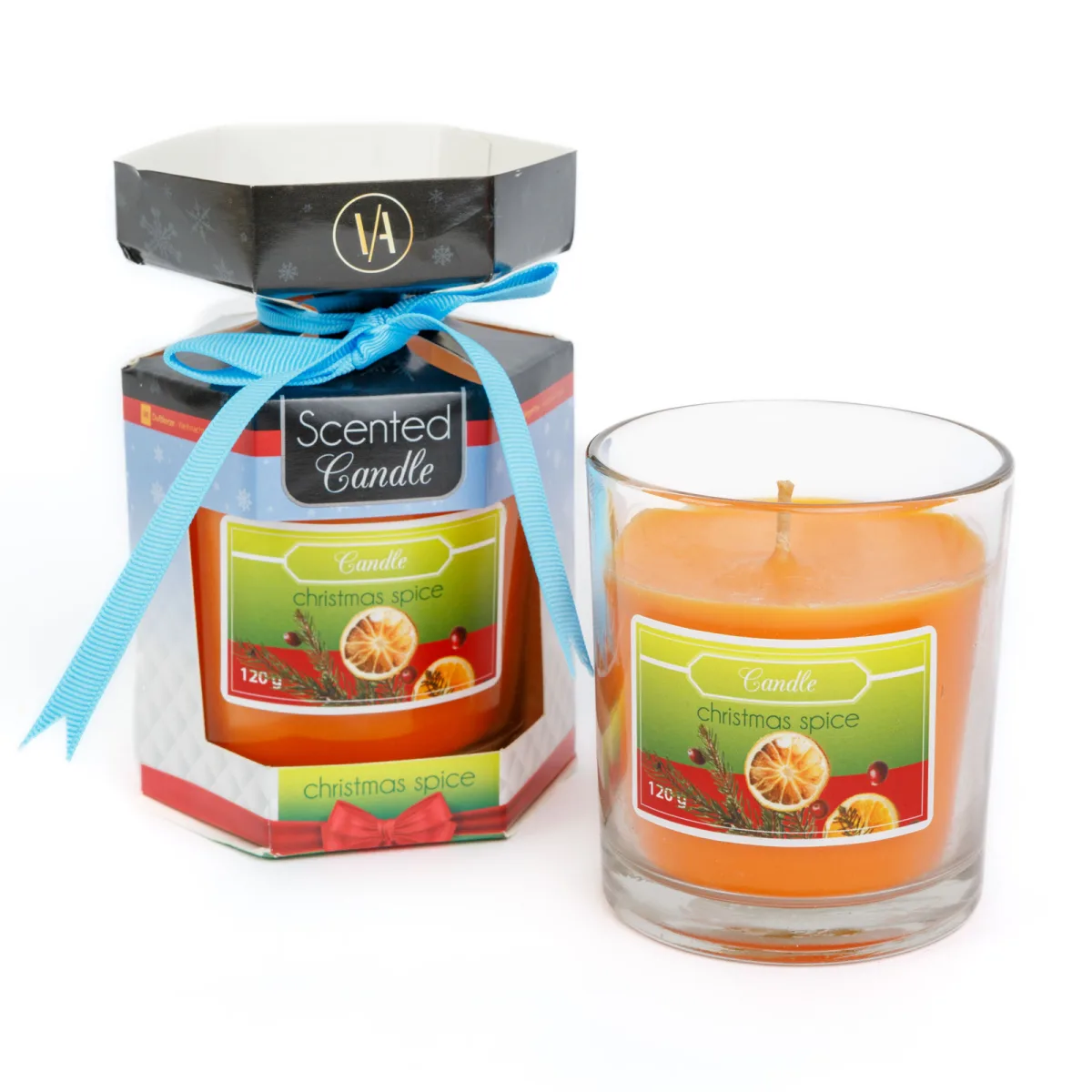 Lumanare parfumata Craciun, aroma Christmas Spice, 120 g - imagine 2