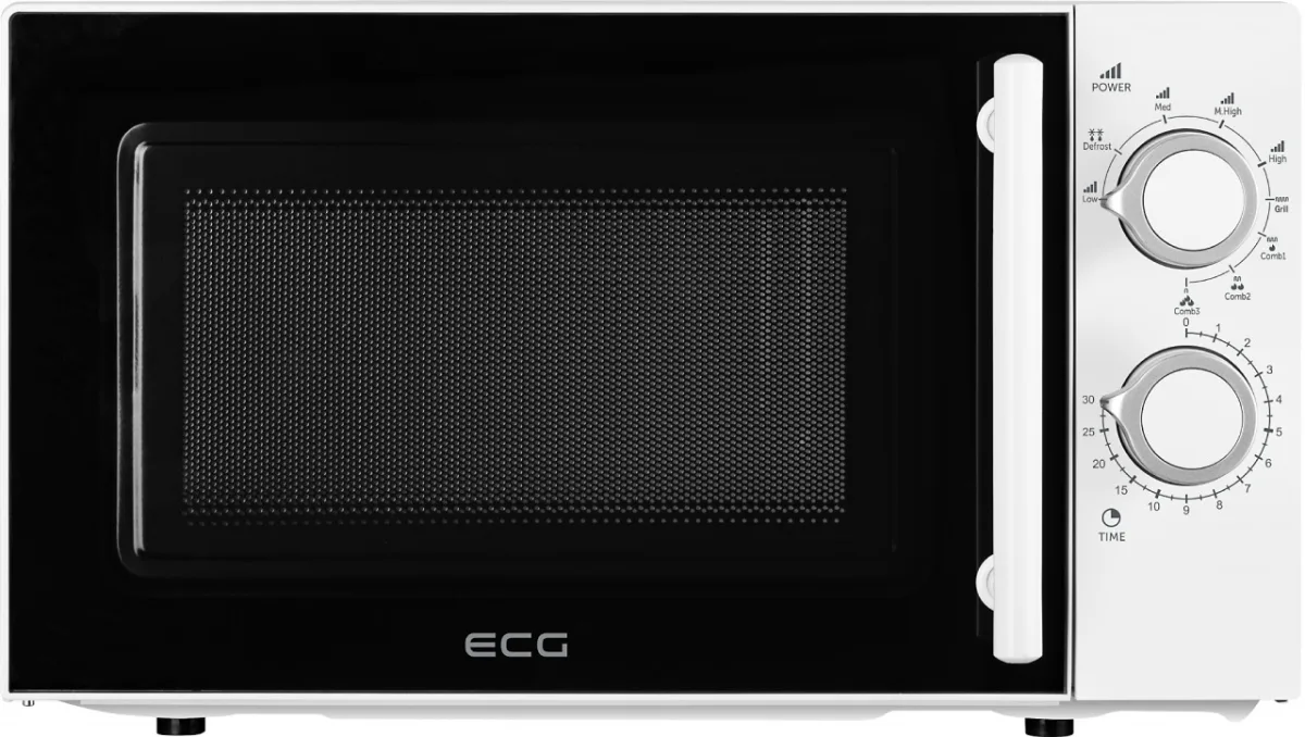 Cuptor cu microundeECG MTM 2073 GWE, 20L, 700W, 5 niveluri de putere - imagine 3