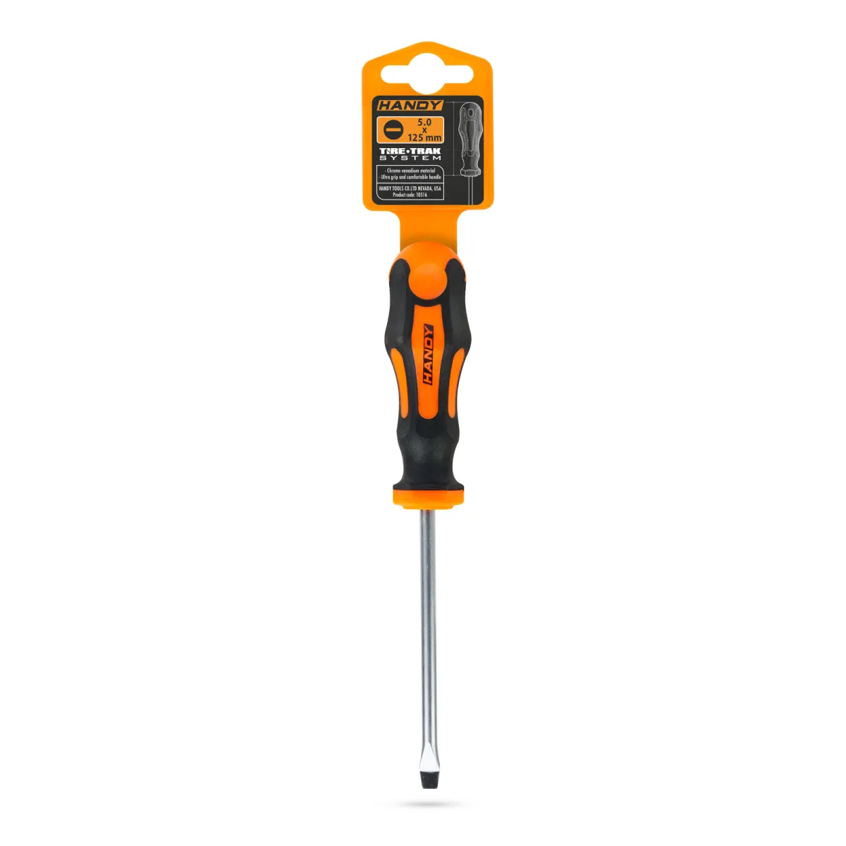 Surubelnita Dreapta 5 mm, Lama Crom Vanadiu 125 mm, Maner Ergonomic Antiderapant - imagine 3