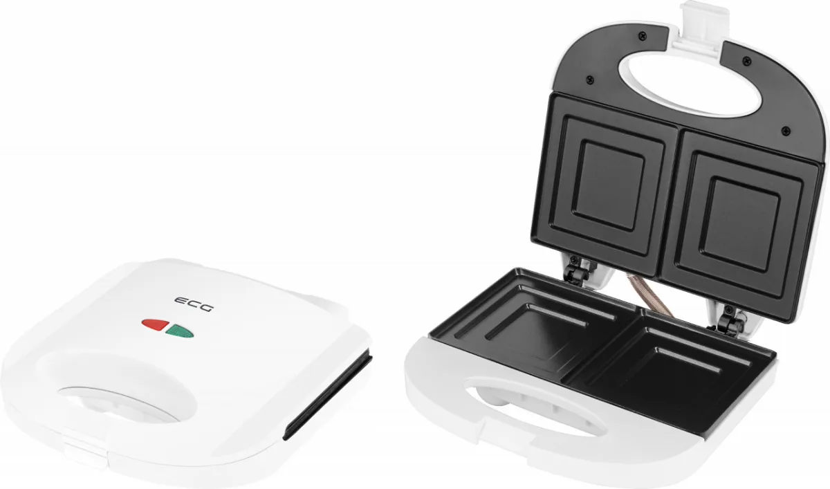Sandwich maker ECG S 1170, 750 W, 2 sandwich-uri patrate - imagine 3