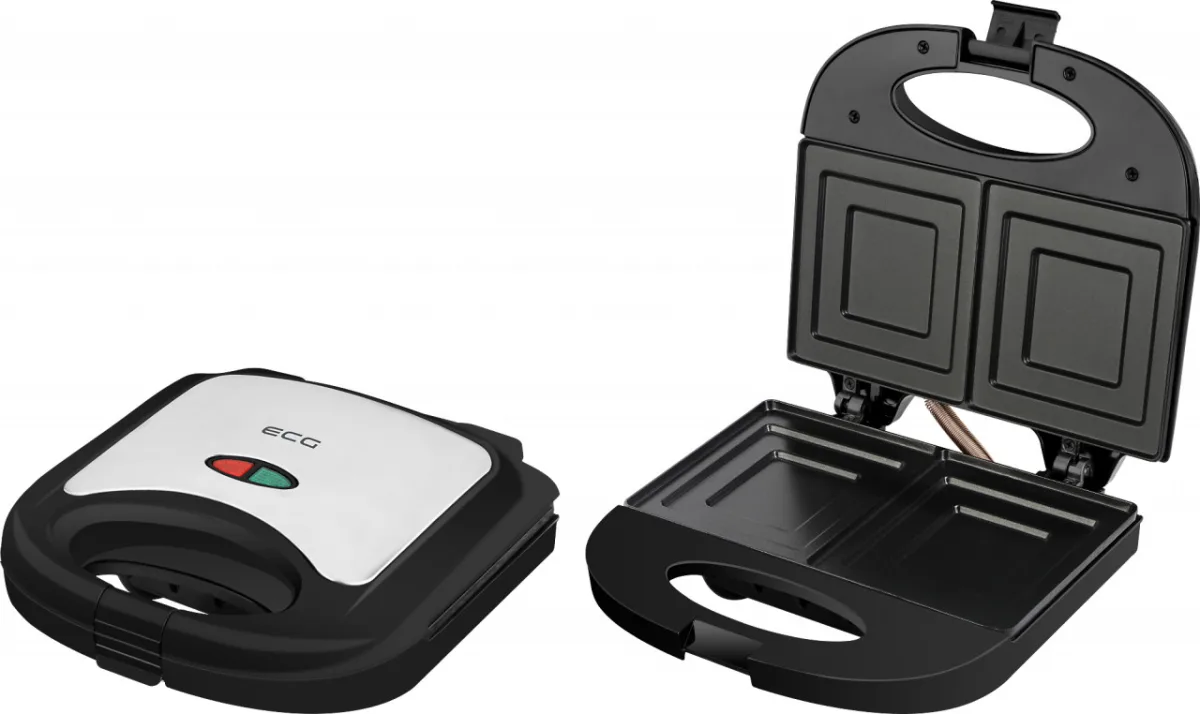 Sandwich maker ECG S 3172, 750 W, 2 sandwich-uri patrate - imagine 2