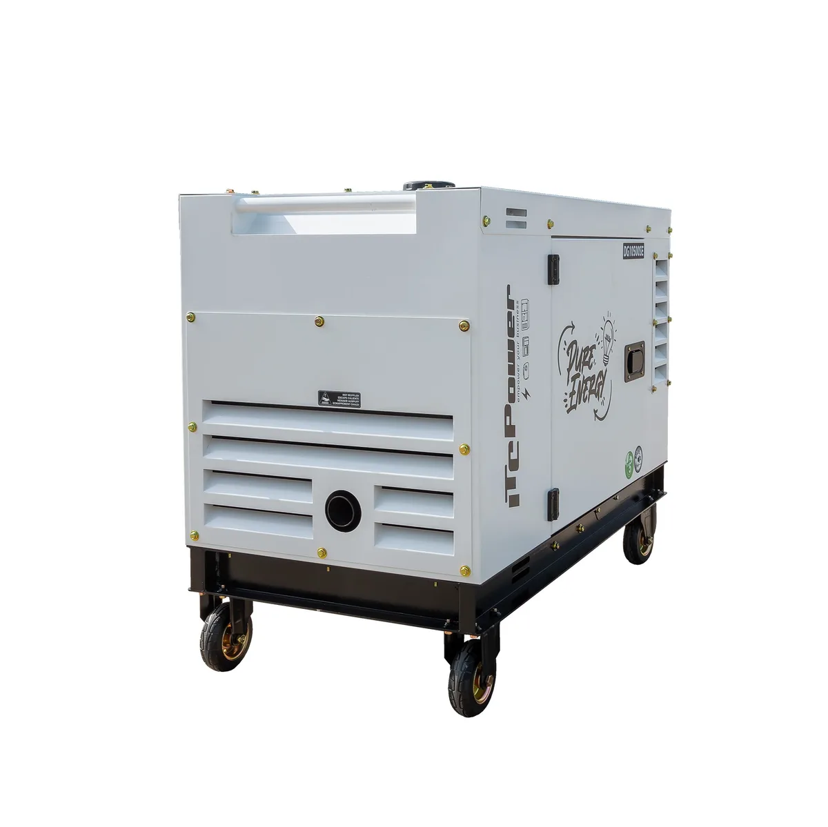 Generator diesel monofazat ITC Power DG10500SE, 8,5 kW, controller DC30, insonorizat - imagine 4