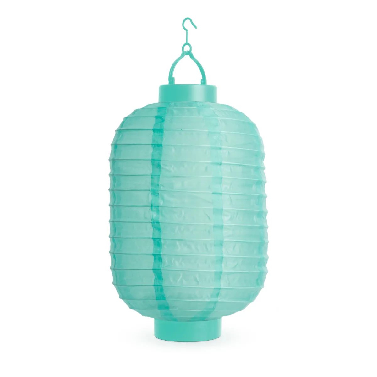 Lampion solar, LED, Ø21 cm, alb rece, pentru gradina/ terasa/ balcon, decor exterior, 3 culori - imagine 2